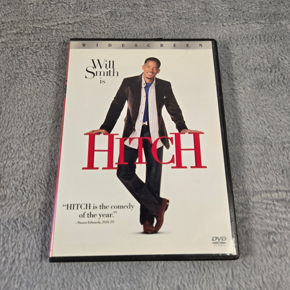 Hitch DVD Will Smith Kevin James Widescreen Romantic Comedy 2005 11236